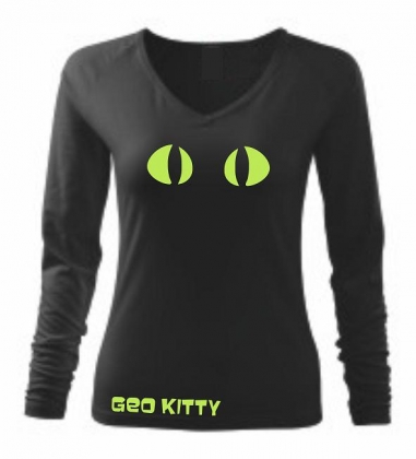Geo Kitty Eyes - černá